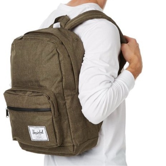 Herschel Supply Company Green Backpack Minimalist Design - Picture 2 of 6